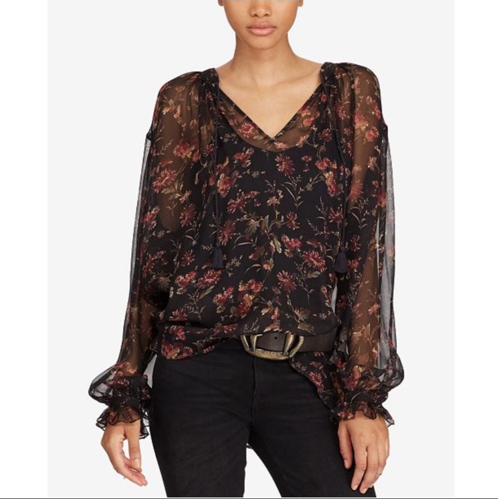 Polo Ralph Lauren Floral Blouse - BRAND NEW